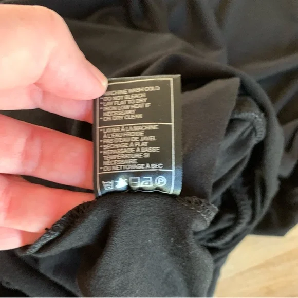 NWT BB Dakota Black Tie Sleeve Jumpsuit L - Picture 10 of 10